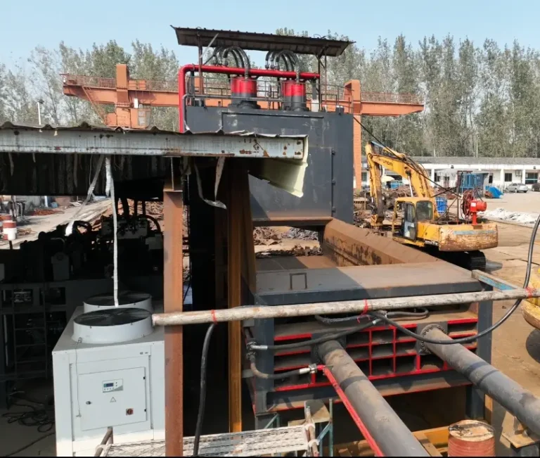 Scrap processing equipment application